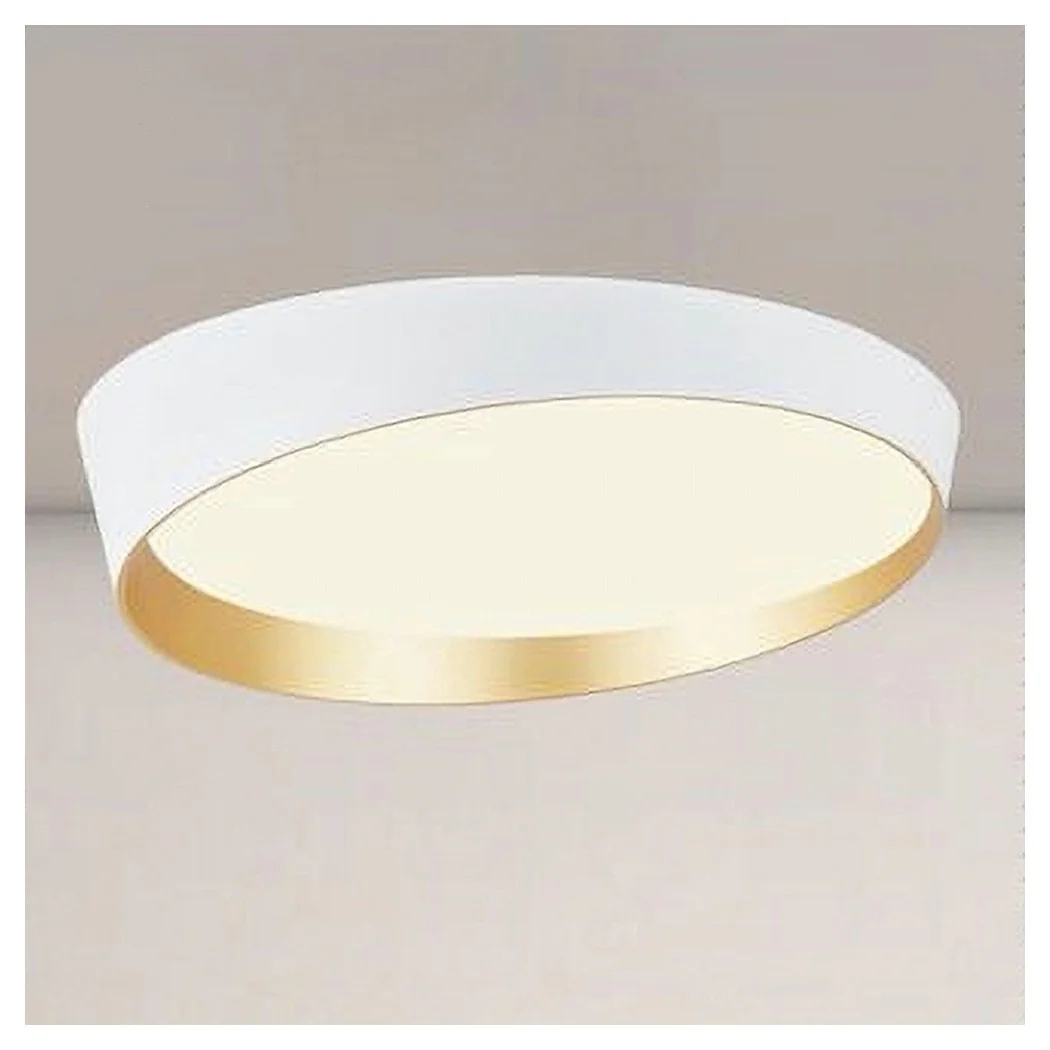 Luz de techo LED 68W Lámpara de oro redonda de araña de oro blanco 32781