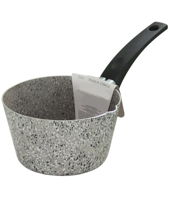 Revestimiento antiadherente de maceta de aluminio con 2 manijas 24 cm 036657m