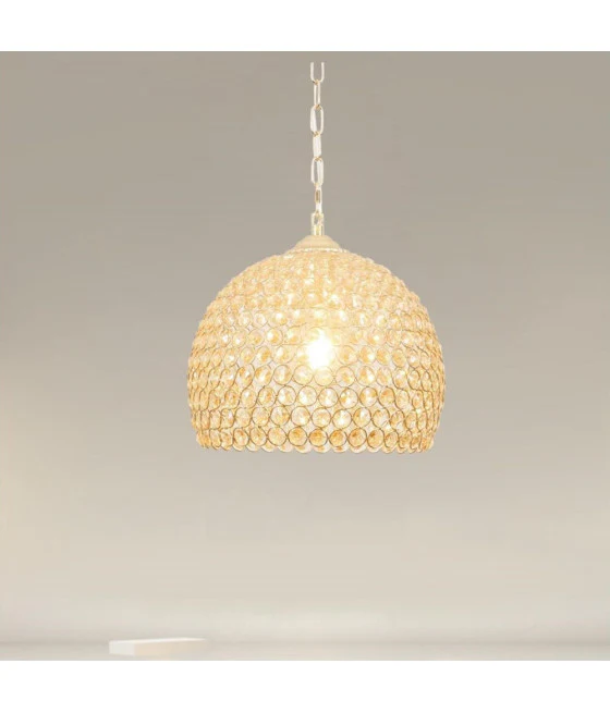 Luz de techo LED 30 vatios cuadrados de oro claro de lámparas de lámpara de araña 71040