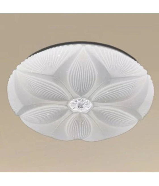 Luz de techo LED 35W cuadrado blanco araña moderna techo luz fría 70708