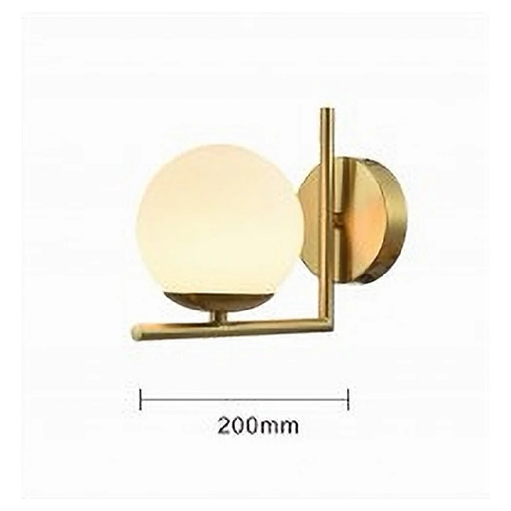 Wall Applique Attack G9 Glass Glass Glass Gold Modern Lamp Minimal 32842