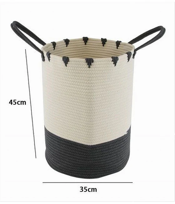 Biblioteca de canasta Plegable Organizador escrito Ropa sucia 35x45cm 10472