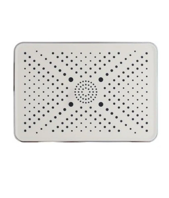 Cabeza de ducha de ducha 12 x 25.5 cm Ducha de mano multi-plegable ajustable redonda 87145