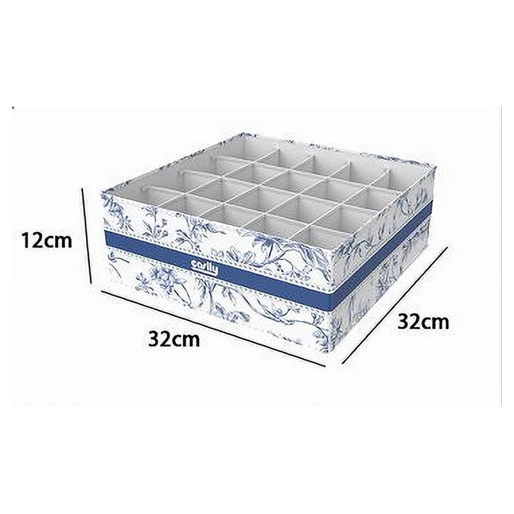 Organizador para el guardarropa 20 compartimentos Guardar cuadro 32x32x12cm Fantasy 87333