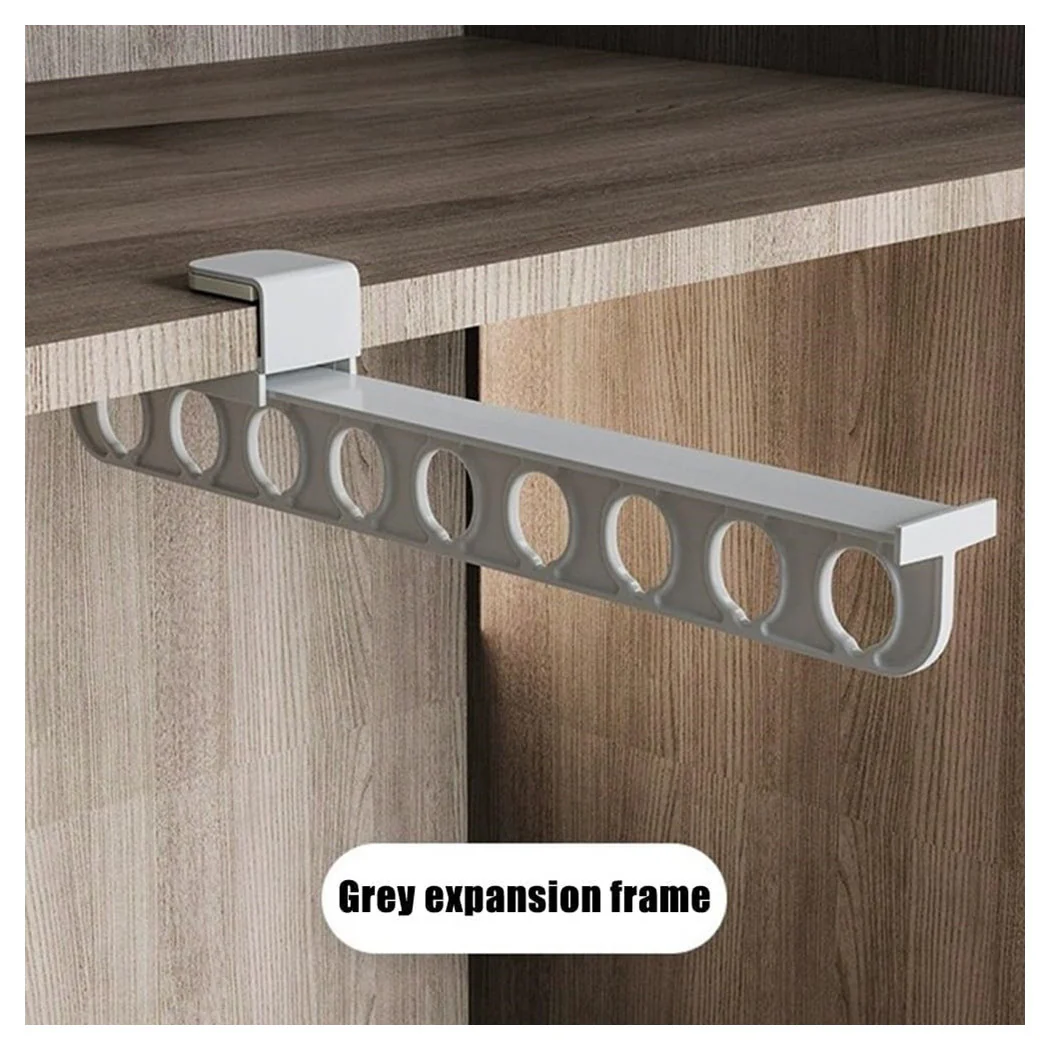 Percha de gancho de percha Pantalones Pantalones Bufandas Organizador Resistente