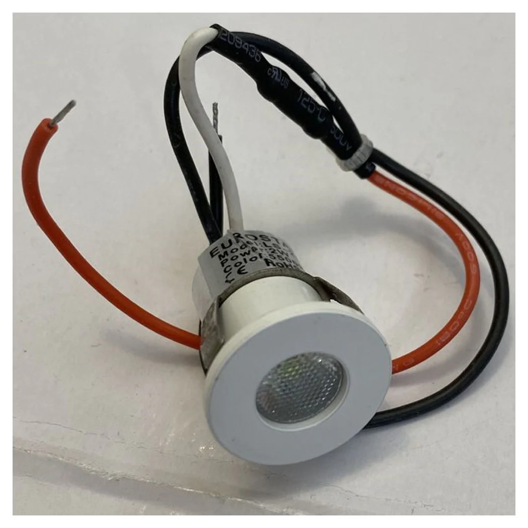 Mini proyector LED 2 vatios Empotrados 3V-5V Color claro Luz de luz de luz Diámetro 20 mm