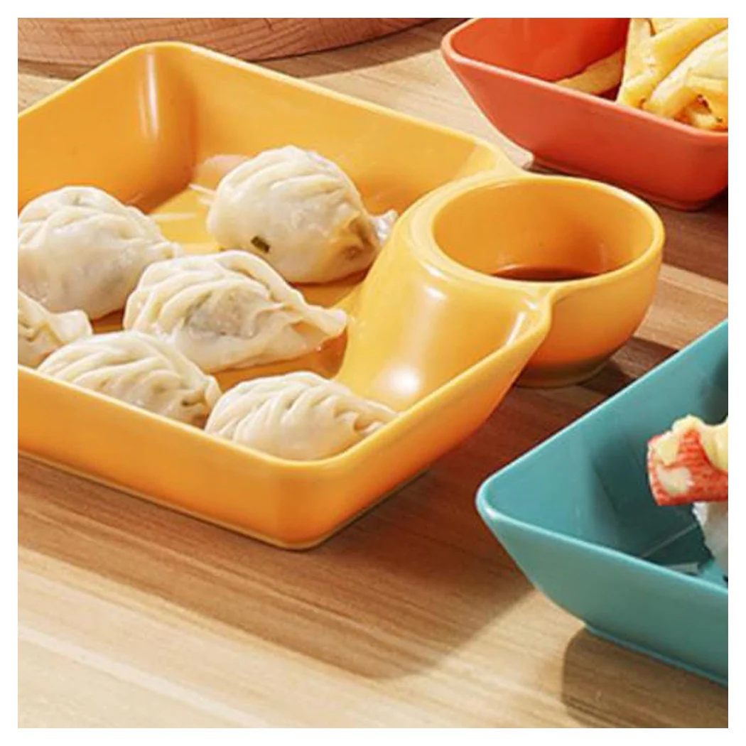 Set de 8pcs placa de piso multifuncional para salsas de buceador para salsas para bocadillos