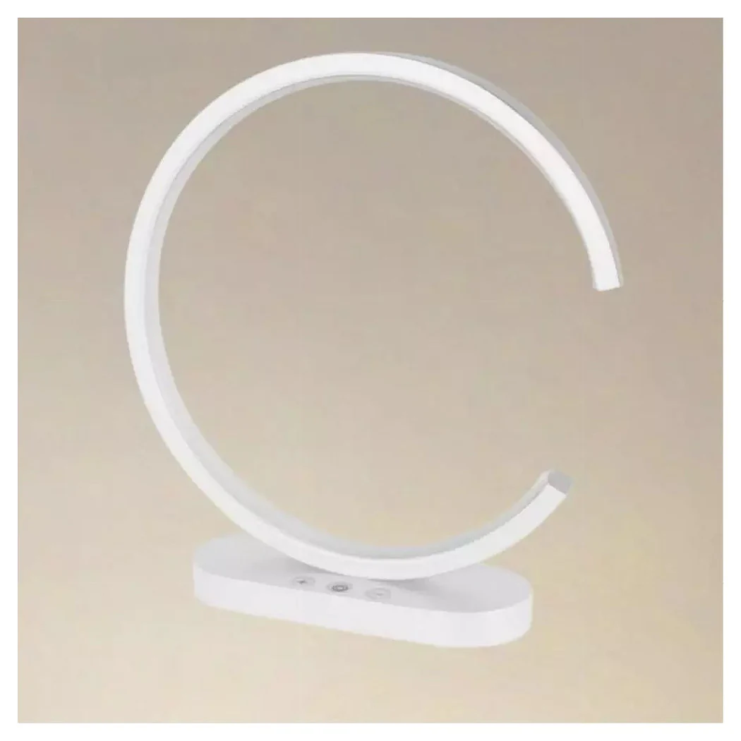 12W LED Lámpara de mesa Diseño Curve Tela Táctil Tela de noche Mesa de noche IP20 32736