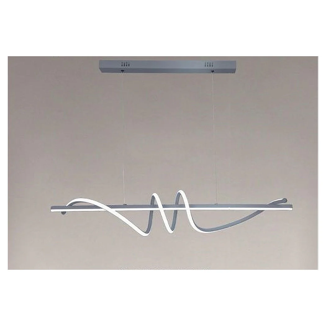 Lámpara de suspensión LED 65W SPIRAL SPIRAL ondulado 4000k Horizontal Vortex 32460