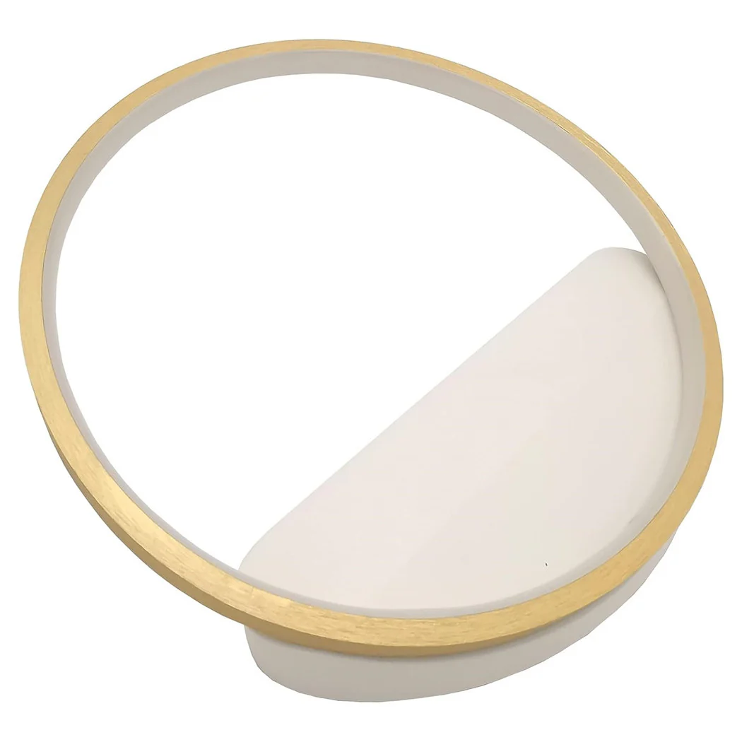 Luz de pared LED 14W Círculo de oro Lámpara redonda de luz moderna Luz 4000K 71255