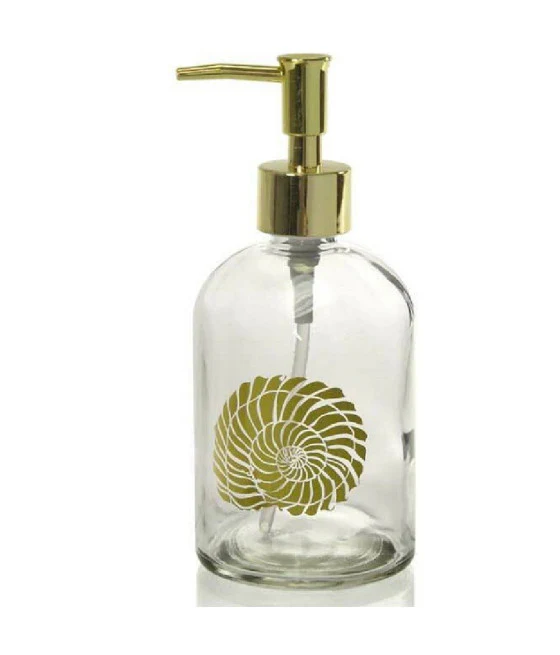 Dispensador de pared líquido líquido blanco efecto cerámico piedra granito baño 87805