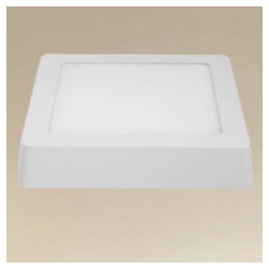 PLAFONIERA LED DA SOFFITT 12W LUCE 3000K-6500K PARETE QUADRATO CON INTERRUTTOR 00175