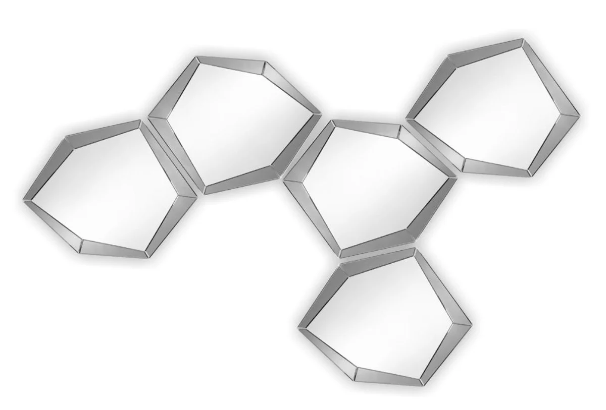 Casa Padrino espejo de lujo gris humo 90 x H. 71 cm - Muebles de Dise?o y Accesorios