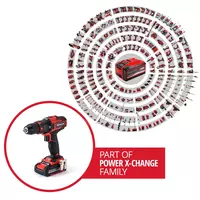 Cordless Impact Drill TE-CD 18/40 Li-i +64 (2x2,0Ah)