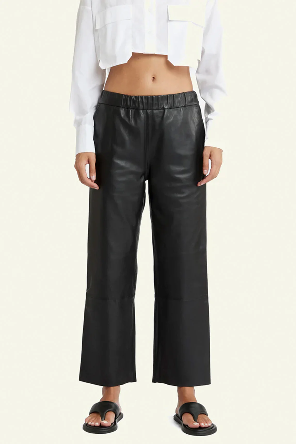 Rivera-spain Pantalón Sarah Serge Pariente Negro