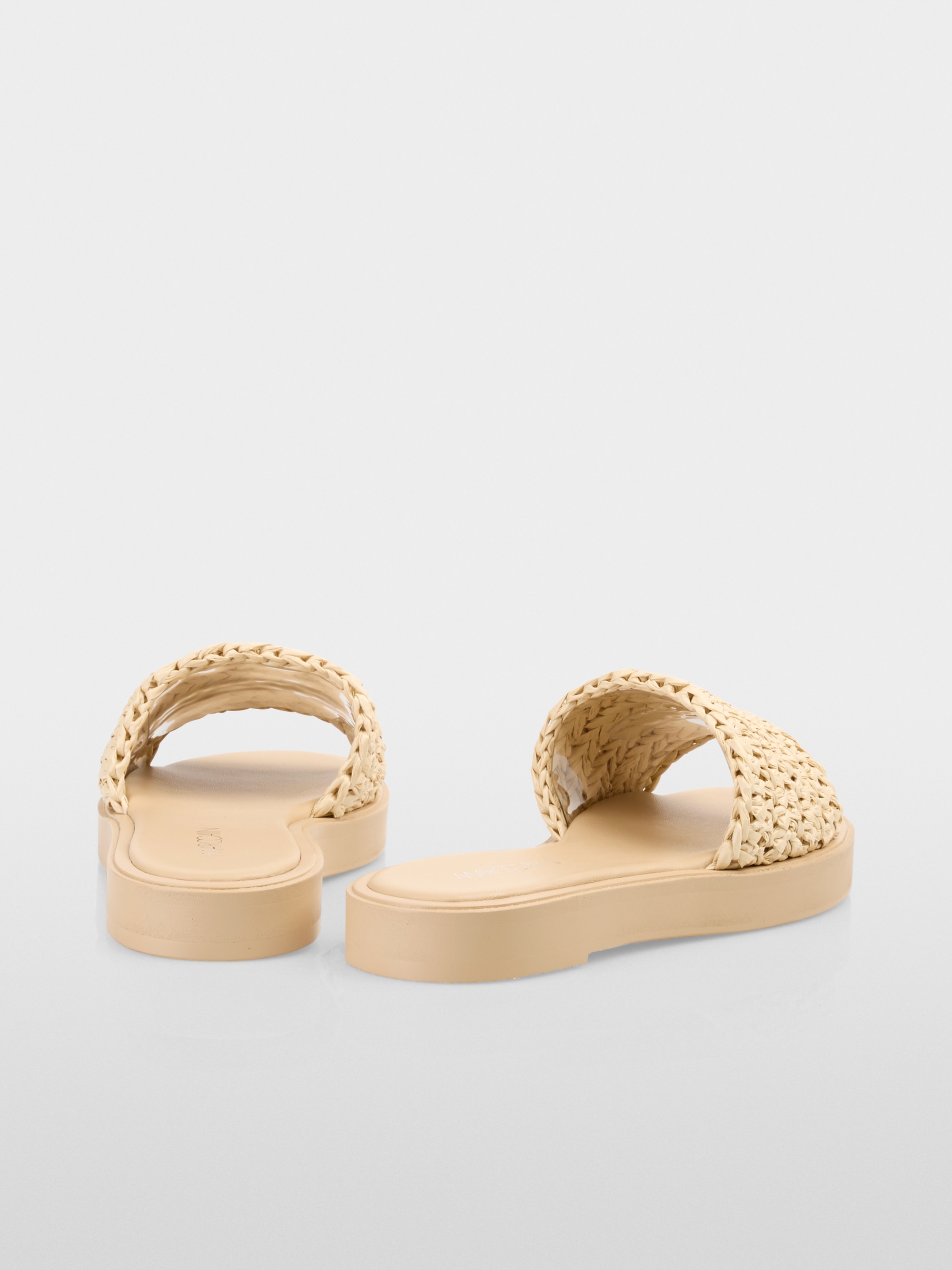 Marc-Cain Mules made from raffia