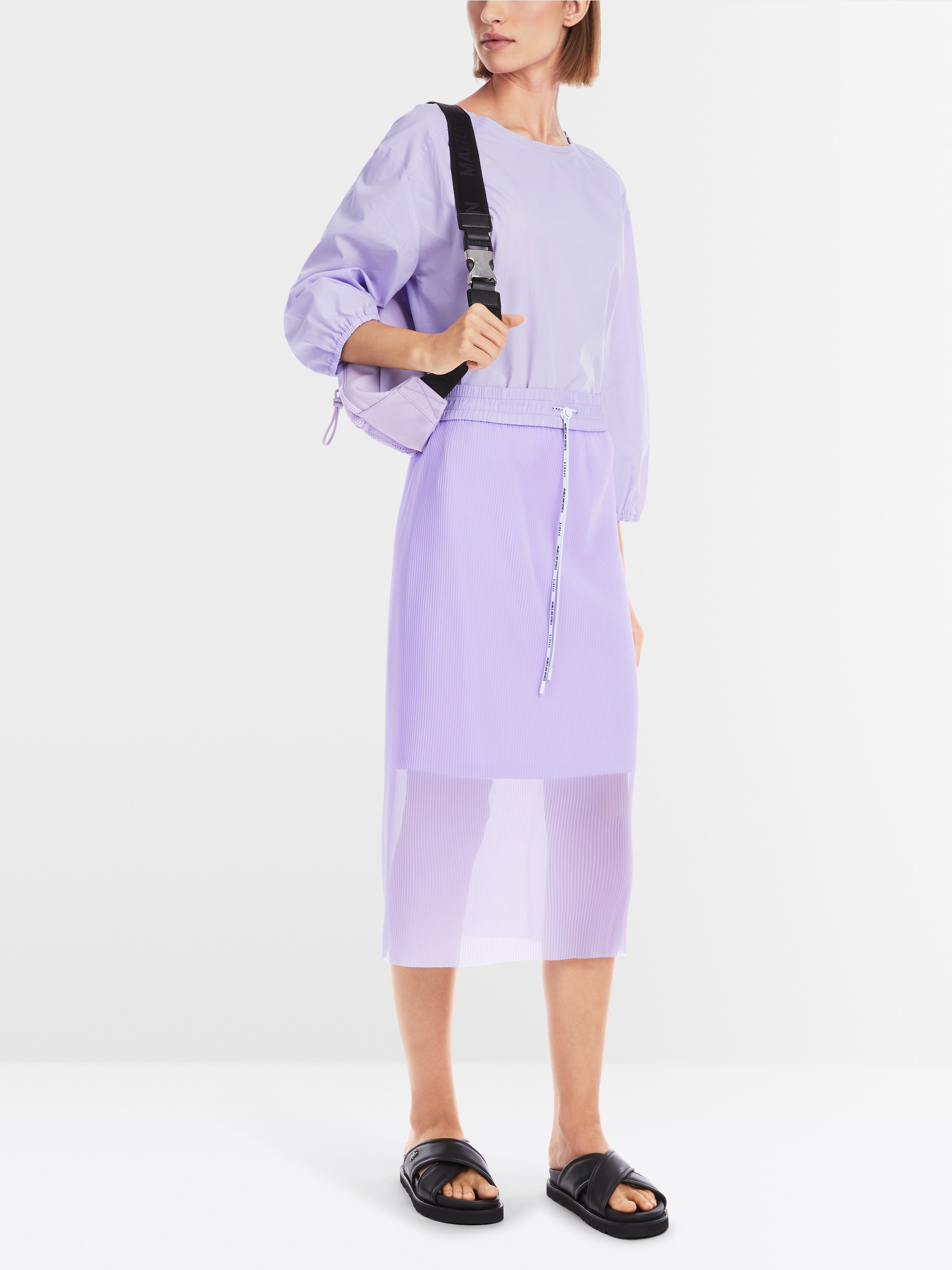 Marc-Cain Semi-transparent skirt