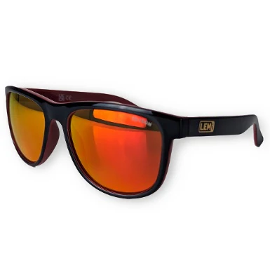 GAFAS DE SOL LEM FOZ - NEGRO / ROJO