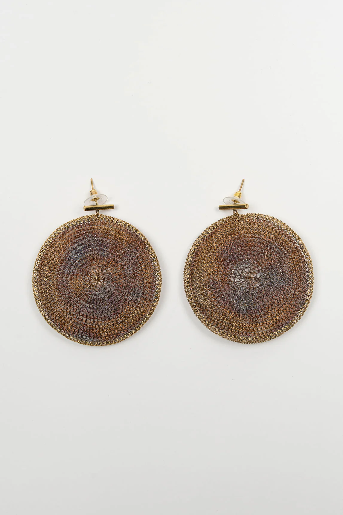 Rivera-spain Pendientes Helios cobre