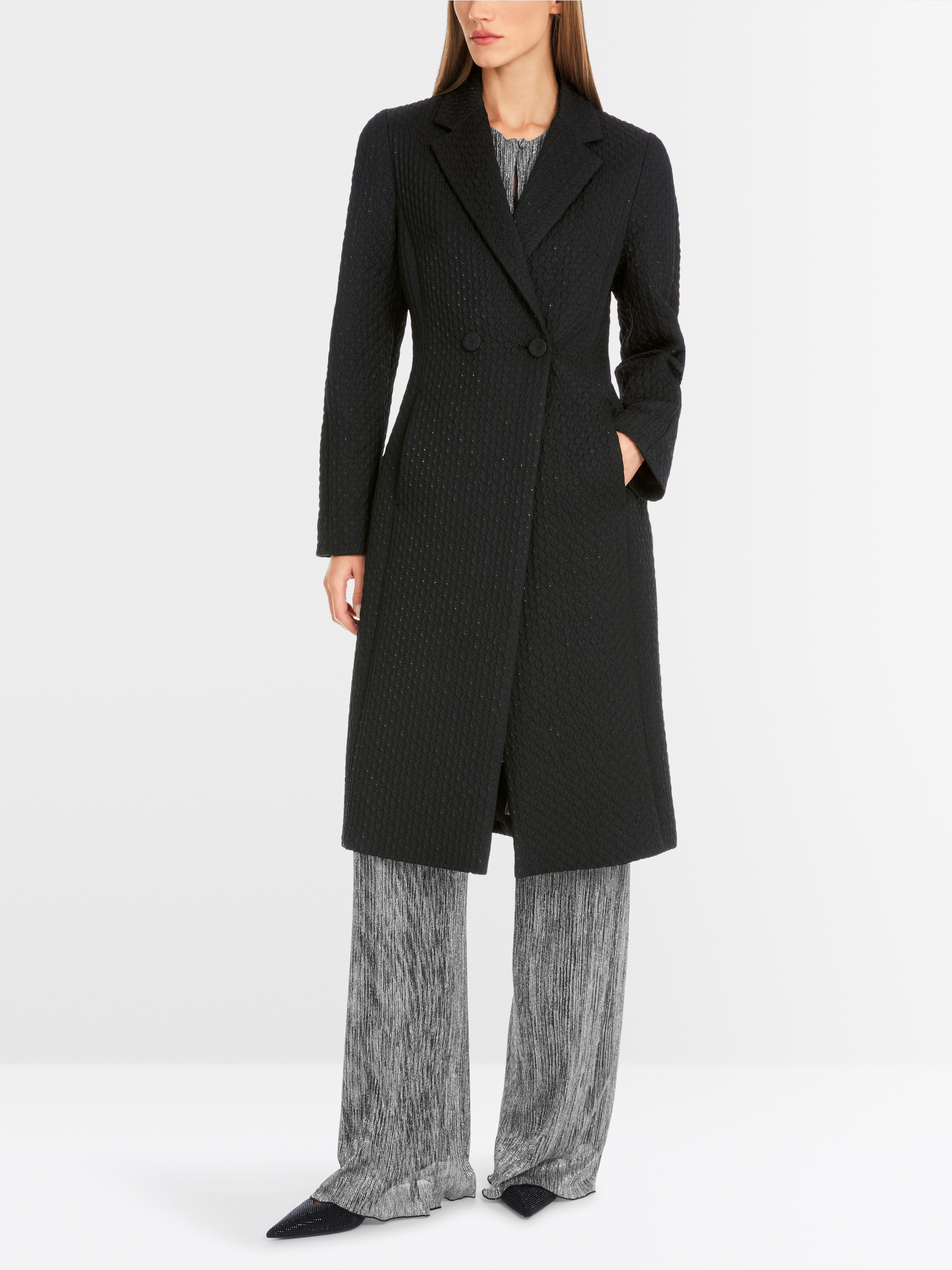 Marc-Cain Coat with metallic details