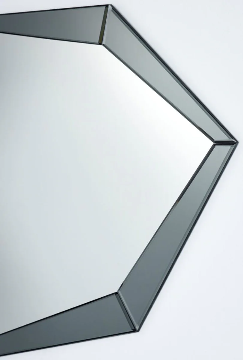 Casa Padrino espejo de lujo gris humo 90 x H. 71 cm - Muebles de Dise?o y Accesorios