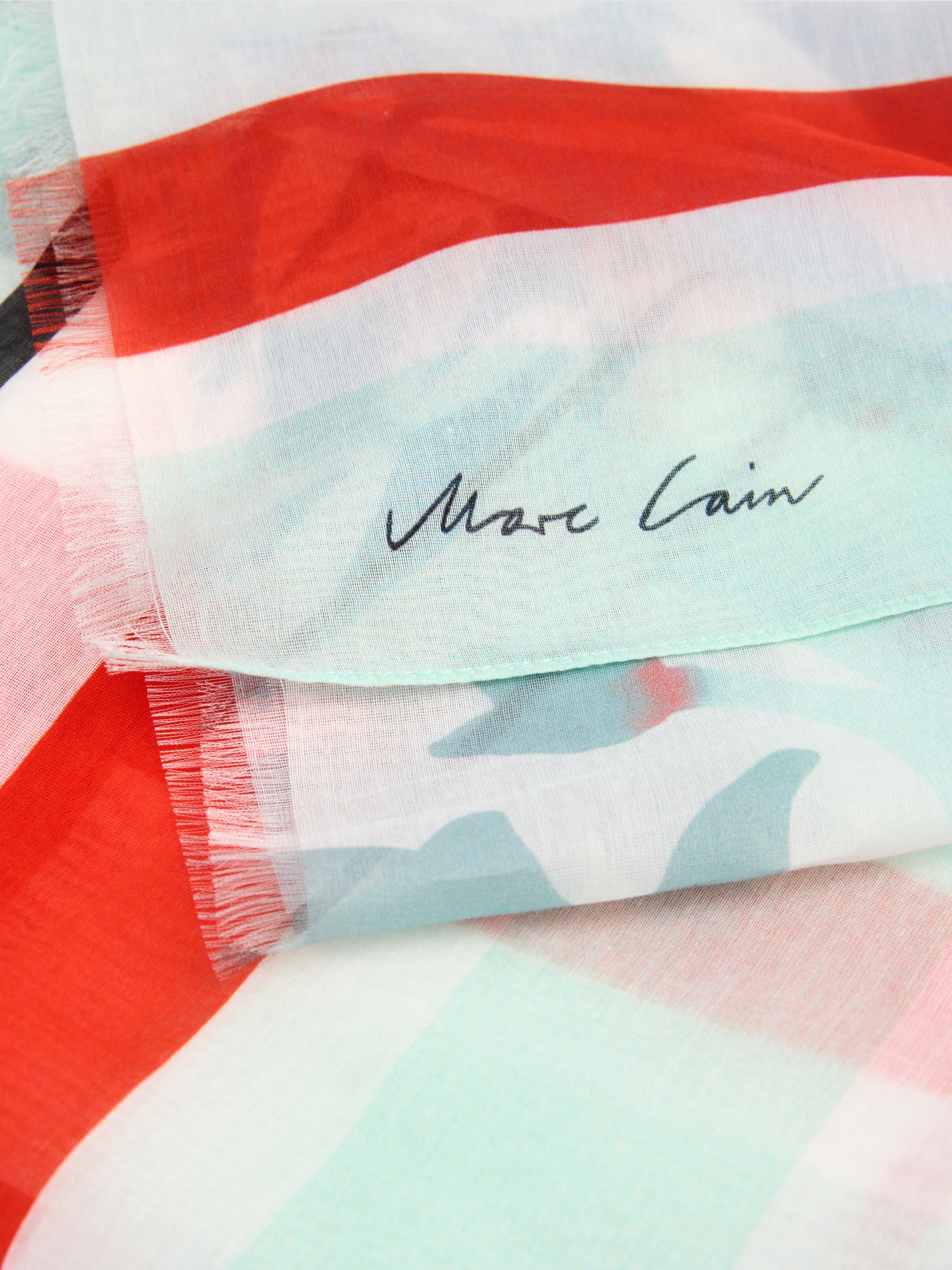 Marc-Cain Scarf in soft cotton/silk mix