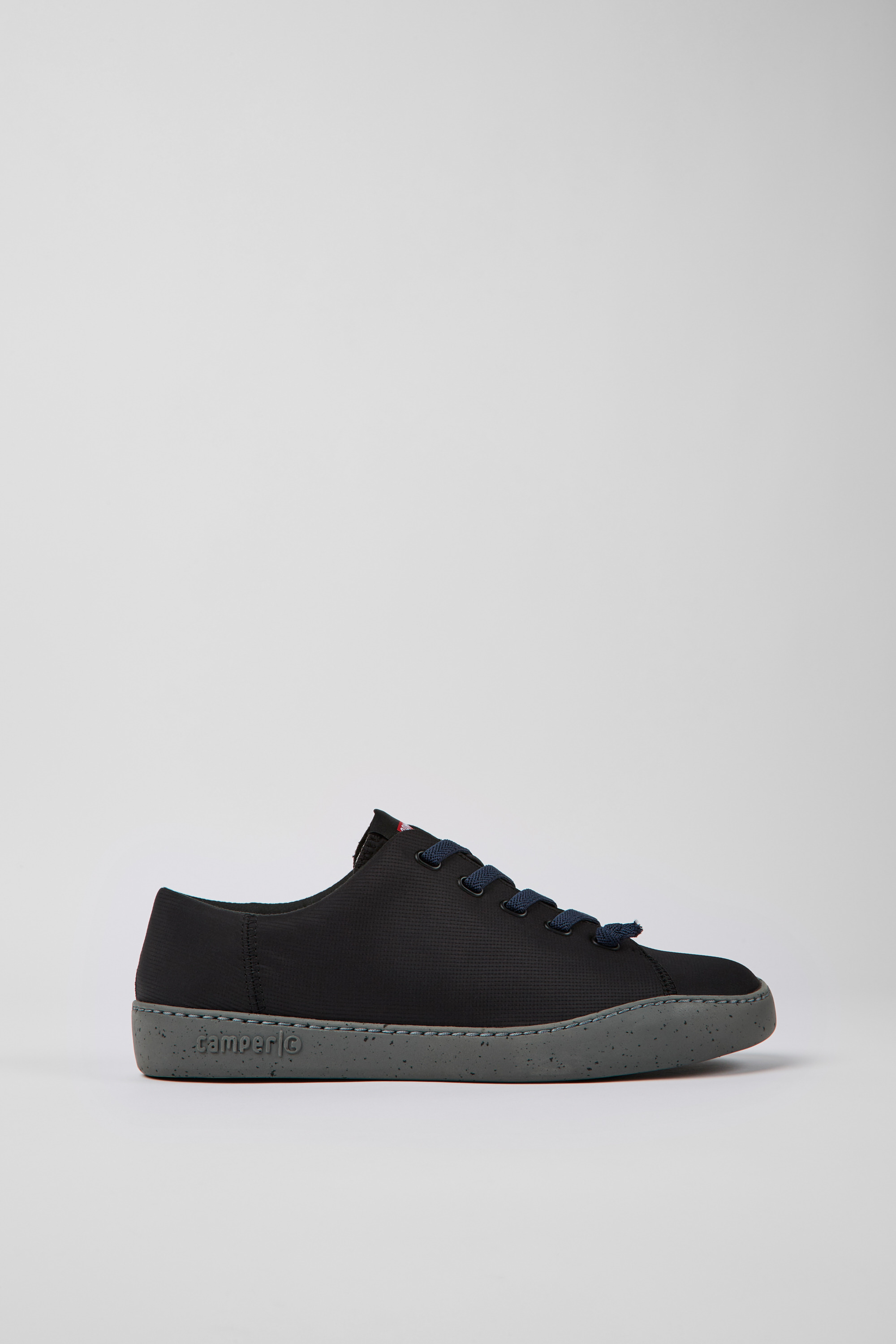 Peu Touring - Black textile sneakers for men