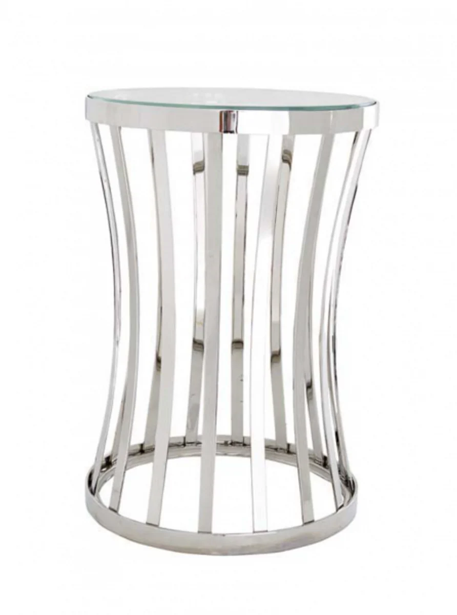 Casa Padrino luxury art deco designer side table 40 x H. 59 cm - Luxury Quality