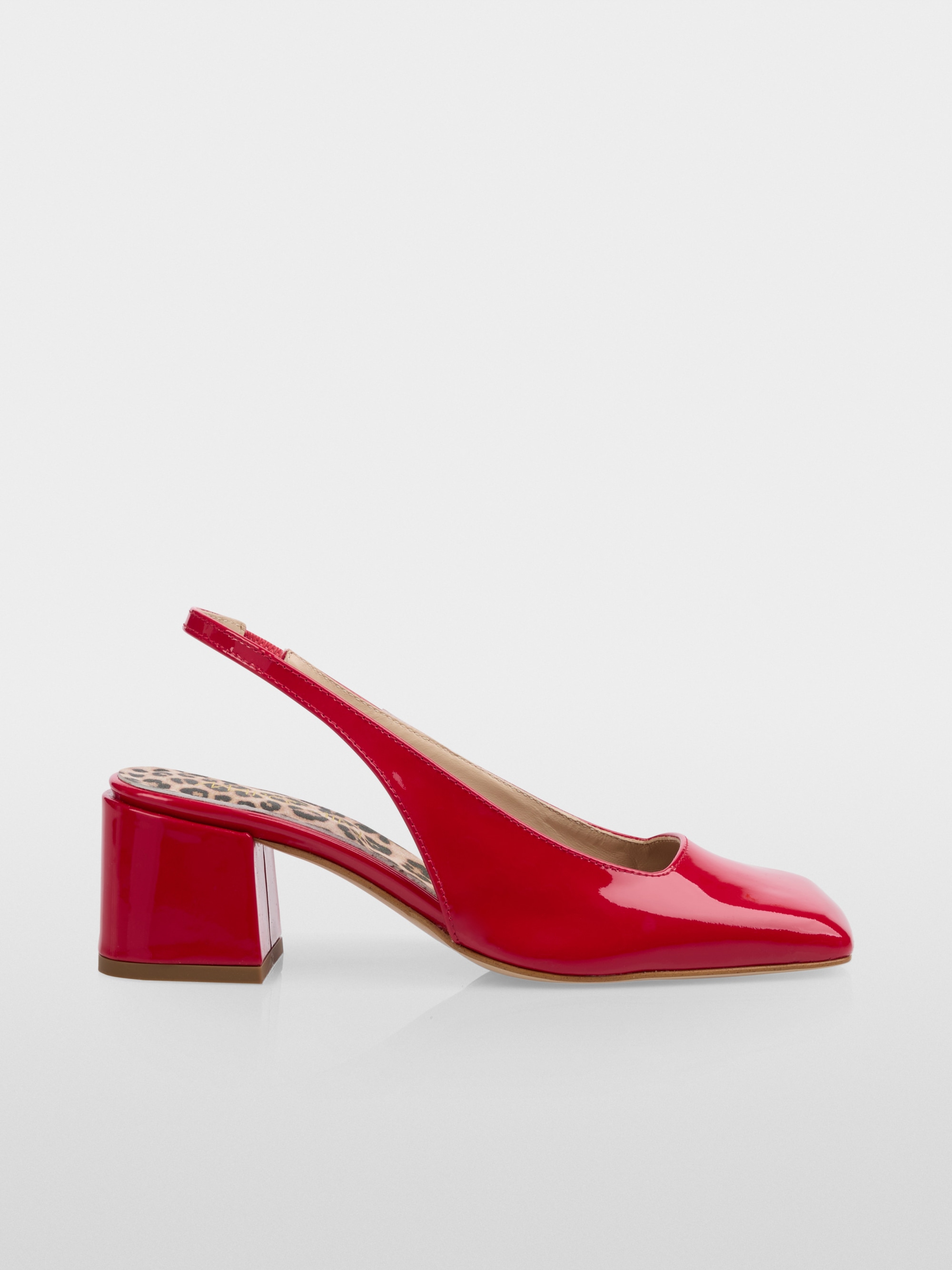 Marc-Cain Rethink Together patent slingbacks