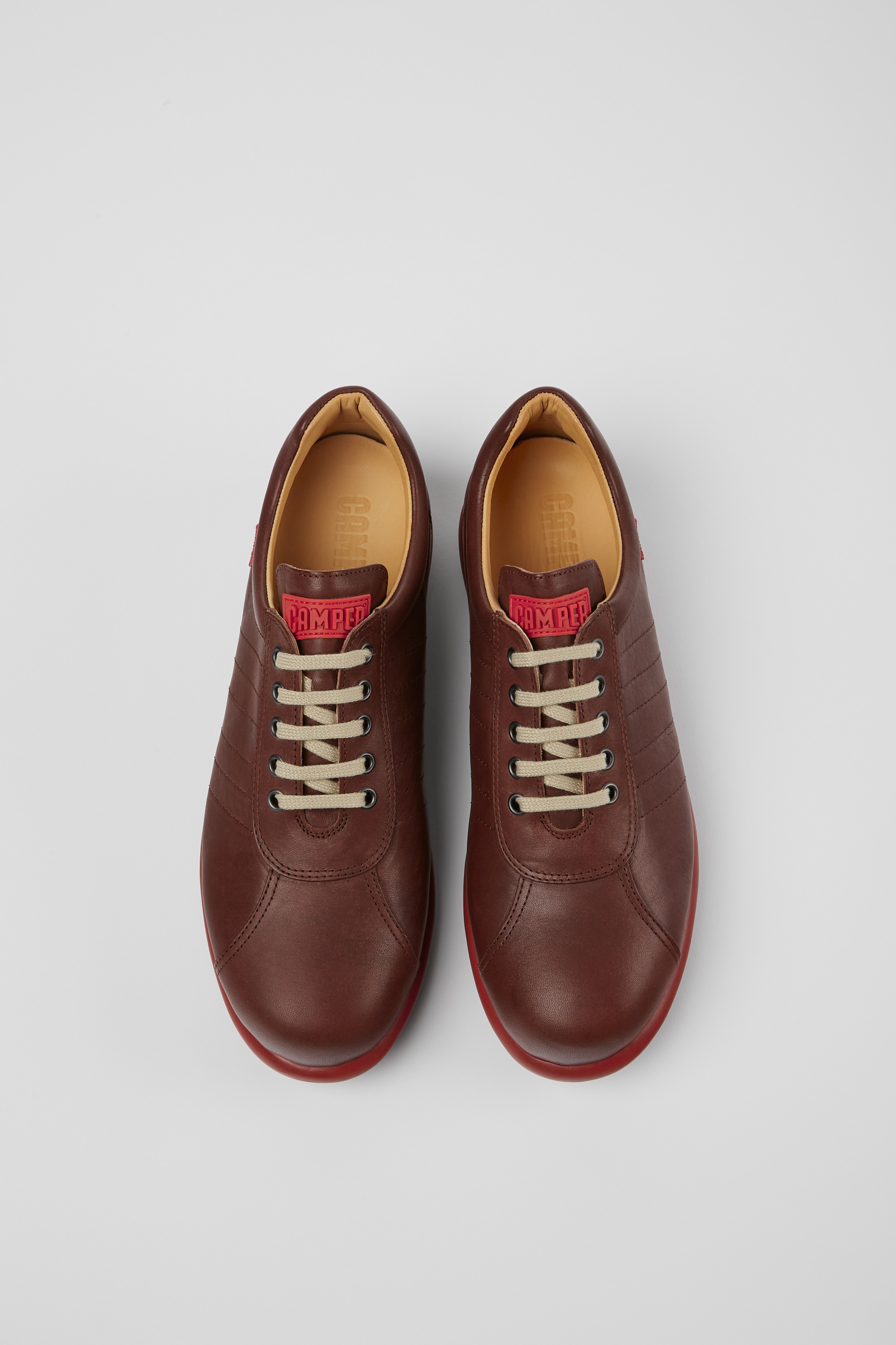 Pelotas - Brown leather shoes for men