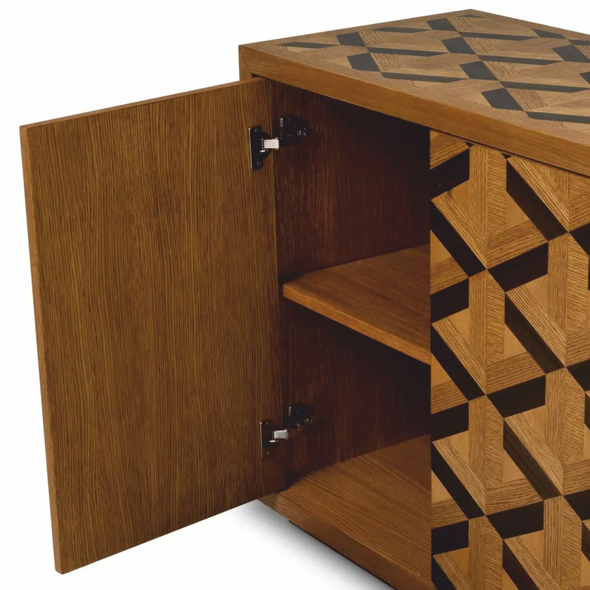 Casa Padrino aparador de lujo con 4 puertas marr¨®n 180 cm - Muebles de lujo para hoteles