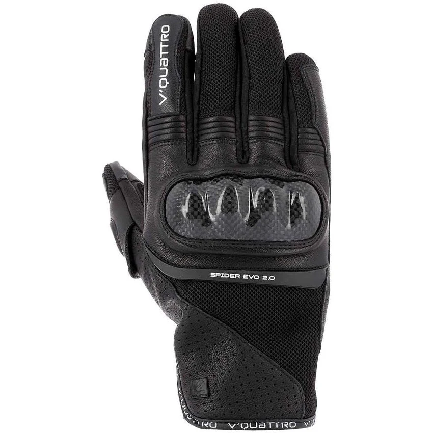 GUANTES VERANO VQUATTRO SPIDER EVO 18 NEGRO