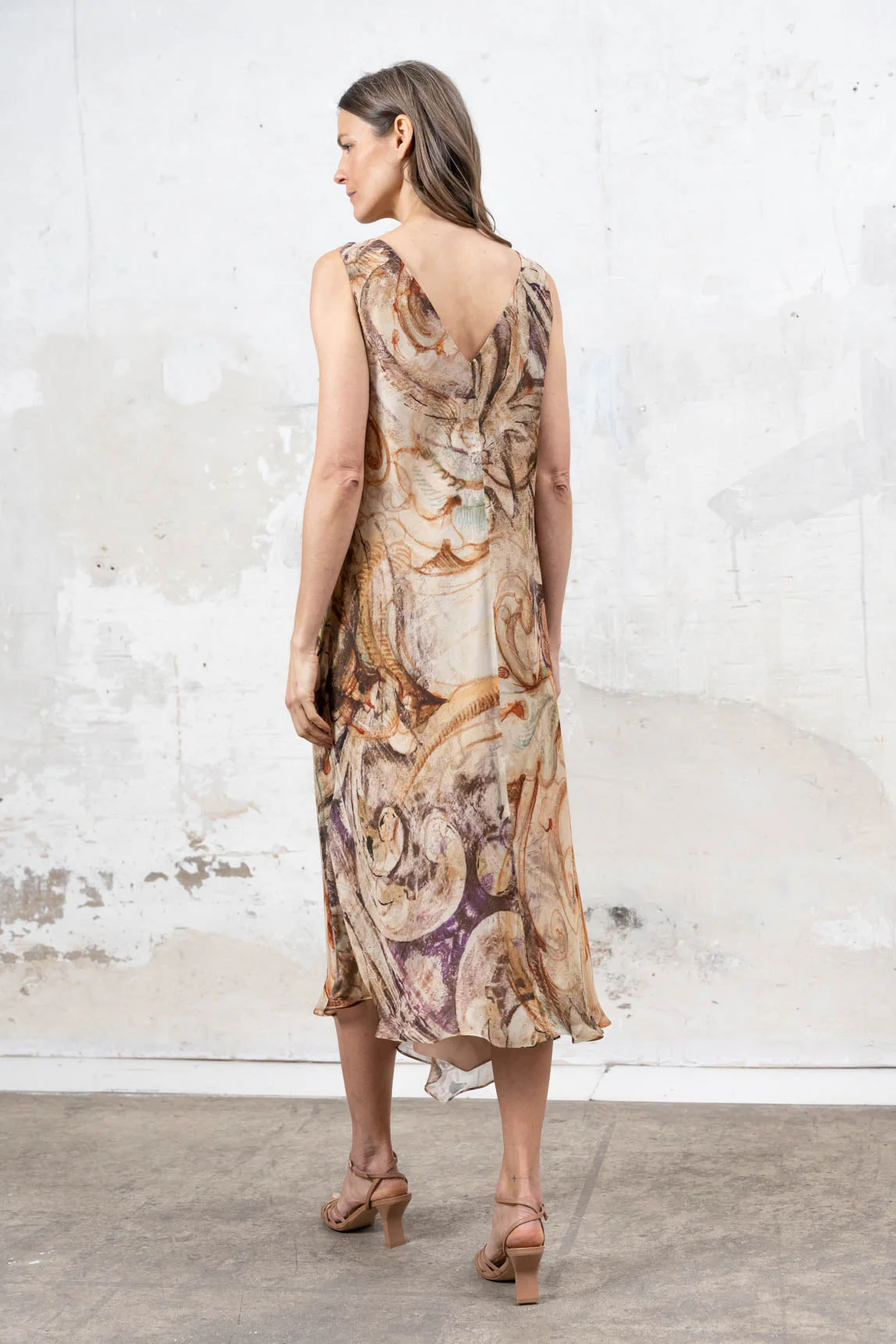 Rivera-spain Vestido Hyères camel