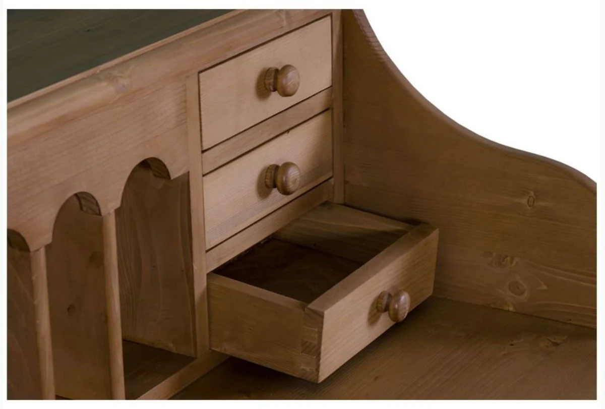 Casa Padrino Escritorio en estilo casa de campo en marr¨®n 109 x 60 x H. 110 cm - colecci¨®n de estilo casa de campo