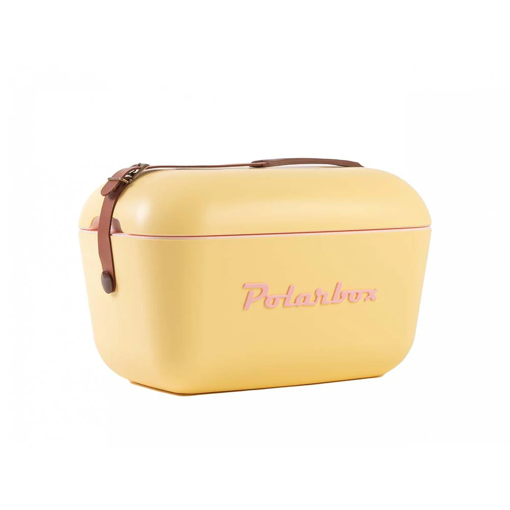 Polarbox Classic 12L amarillo – Nevera portátil retro vintage