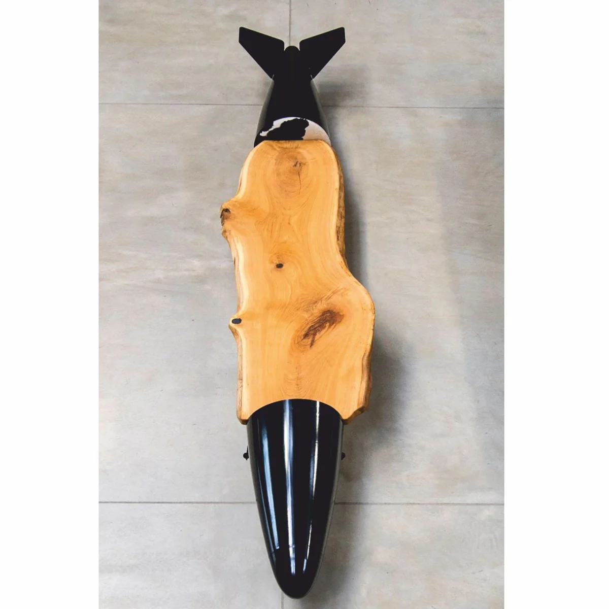 Casa Padrino mesa de centro de lujo en forma de torpedo de 560 cm - Original Tornado Fighter Fuerza A¨¦rea Alemana