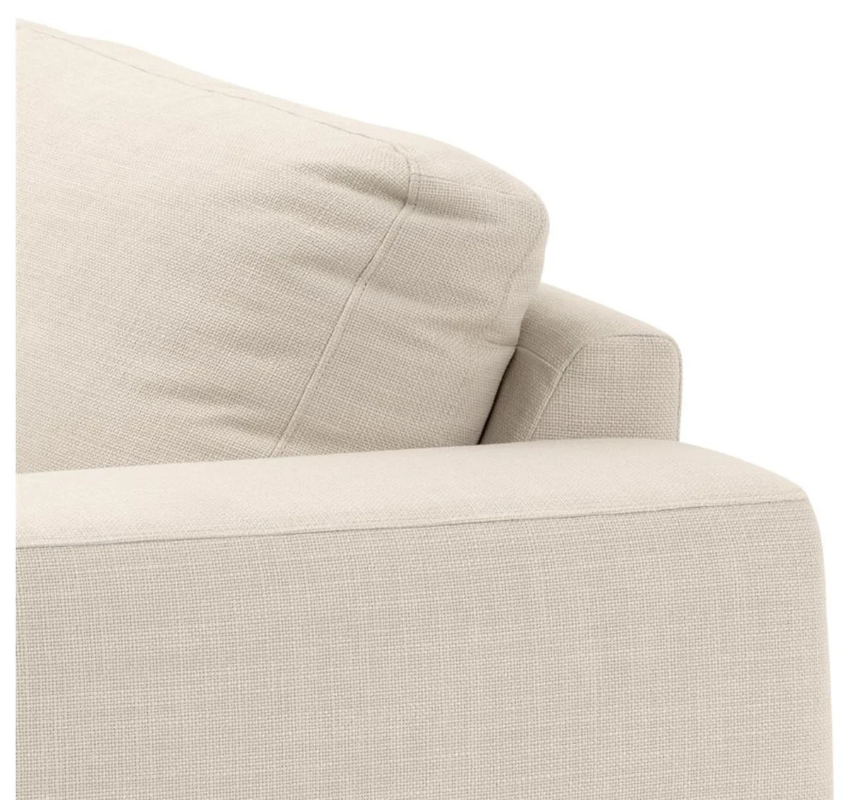 Casa Padrino sof¨¢ de lujo color natural 223 x 93 x H. 80 cm - mobiliario de sal¨®n de lujo