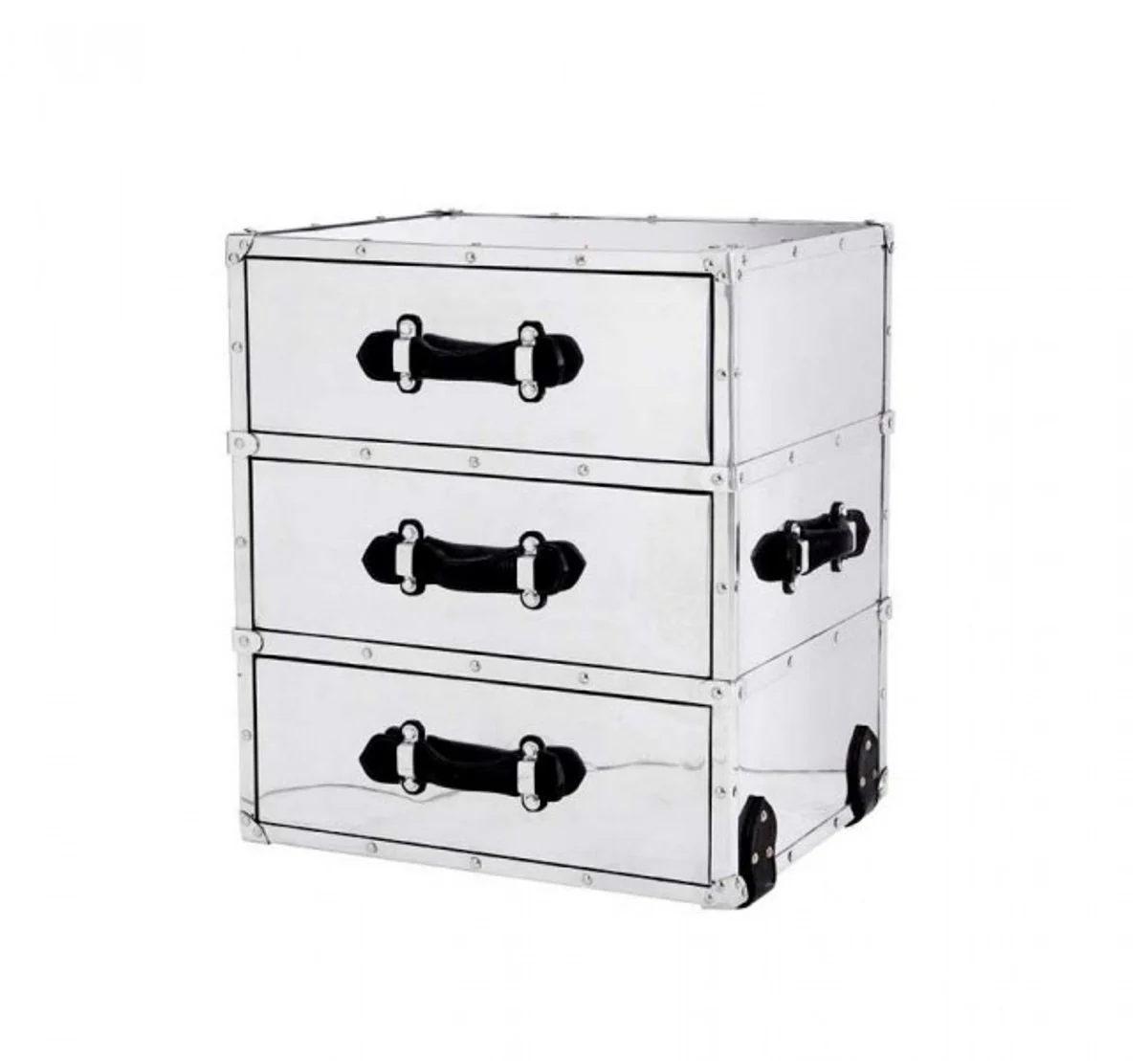 Casa Padrino luxury art deco designer side table 58 x 47 x H. 66 cm - Luxury Collection