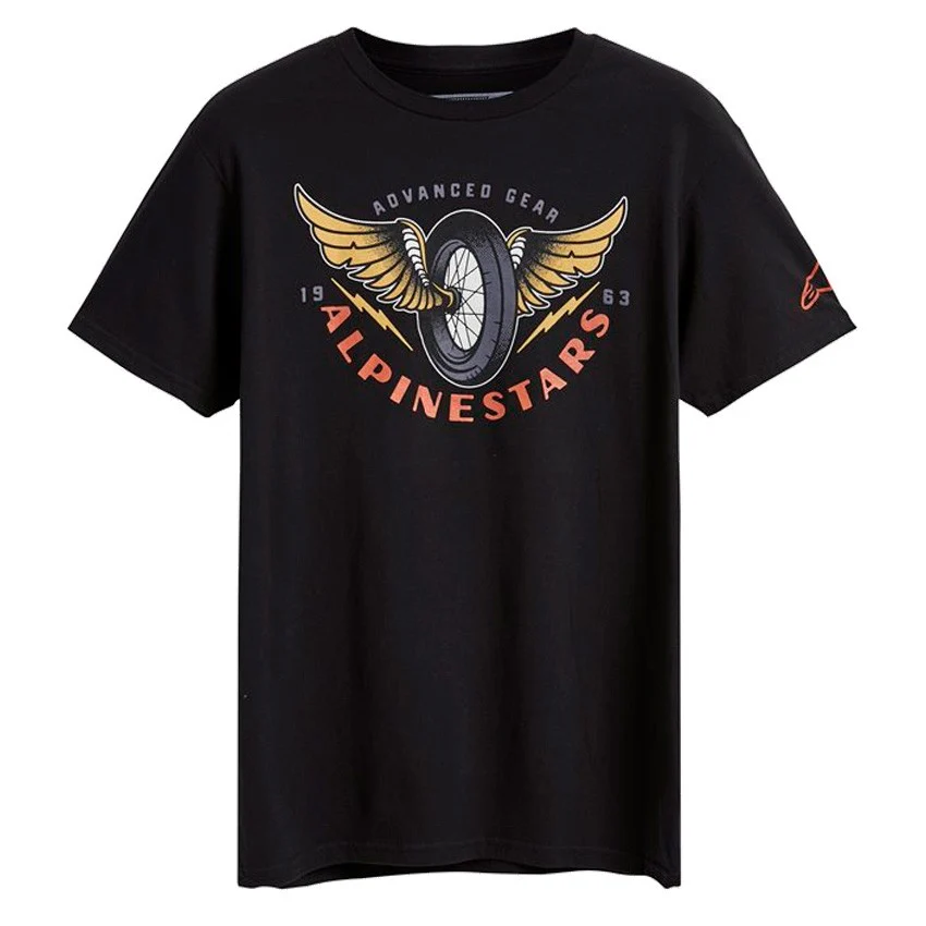 CAMISETA ALPINESTARS FLYER NEGRO