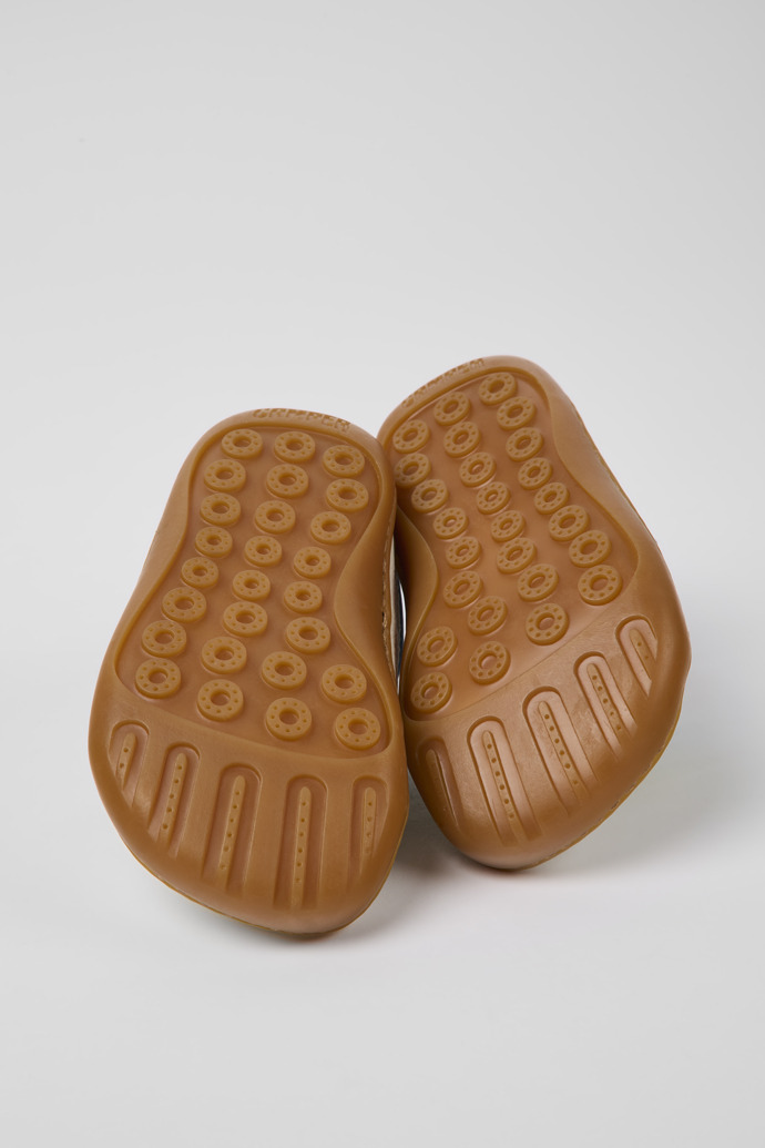 Peu White leather shoes for kids