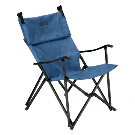 Grand Canyon EL TOVAR HIGHBACK - Silla plegable alta con reposabrazos azul
