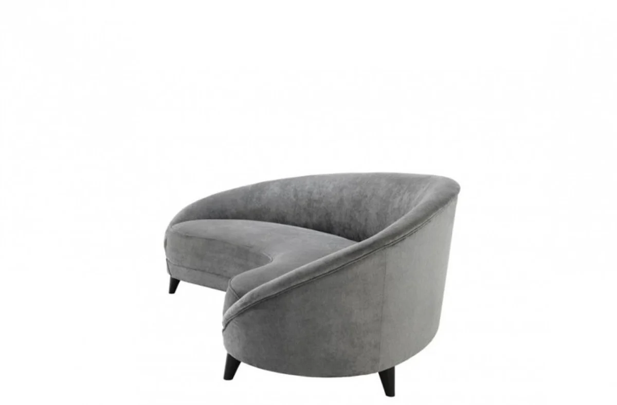 Casa Padrino luxury sofa light grey bent - Luxury Hotel Furniture