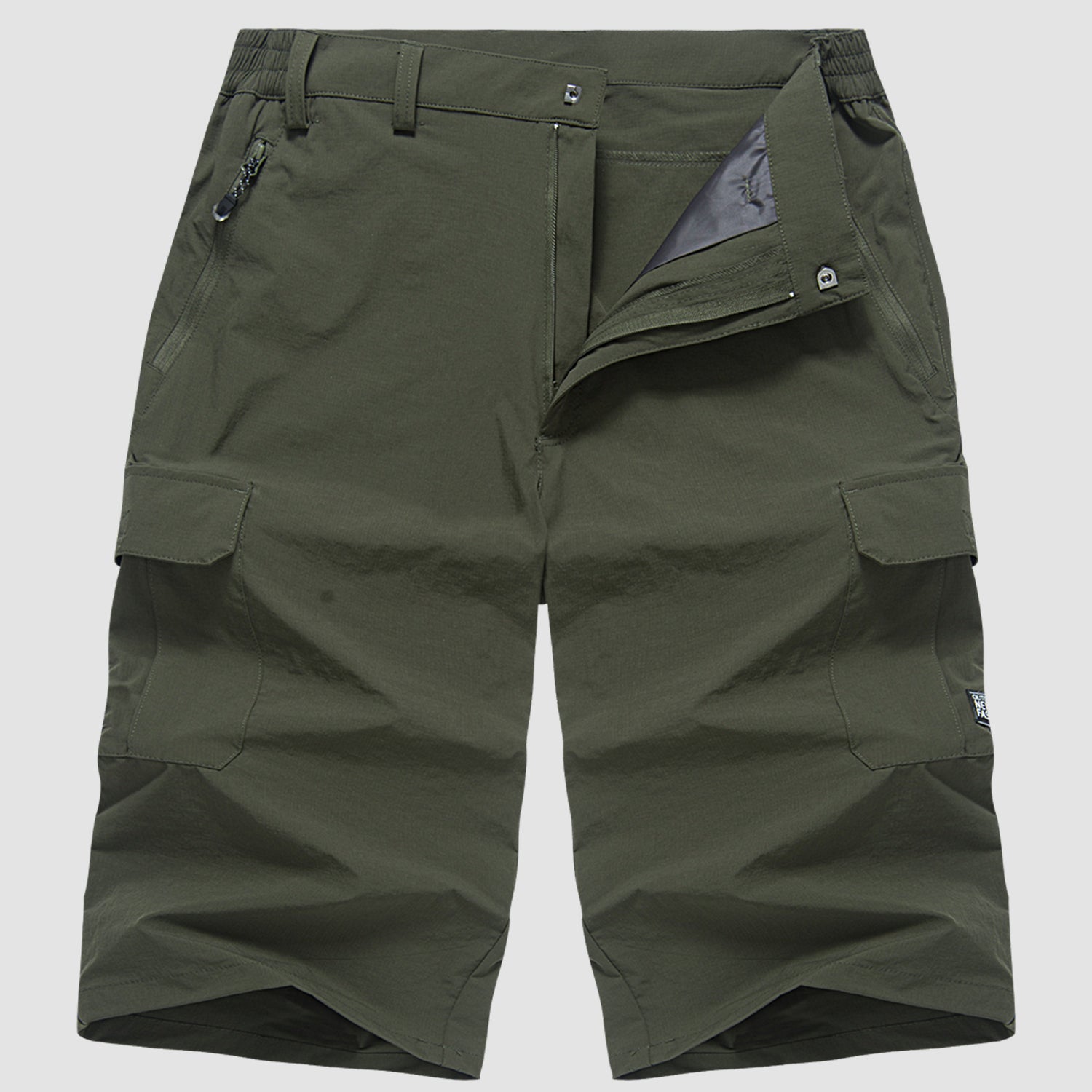 Men Knee Length Shorts Lightweight Thin Quick Dry Cargo Shorts