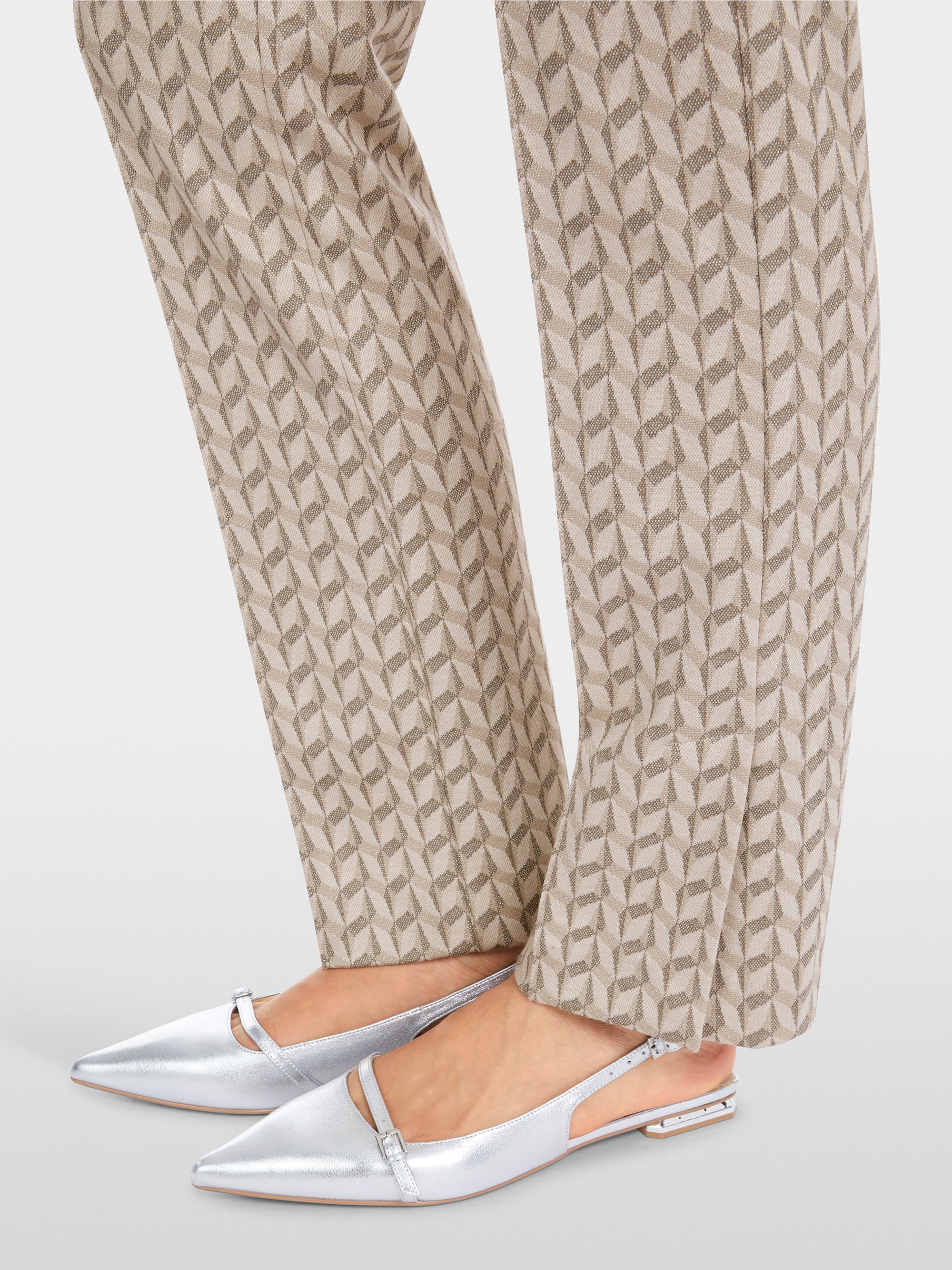 Marc-Cain FATSA jersey jacquard trousers