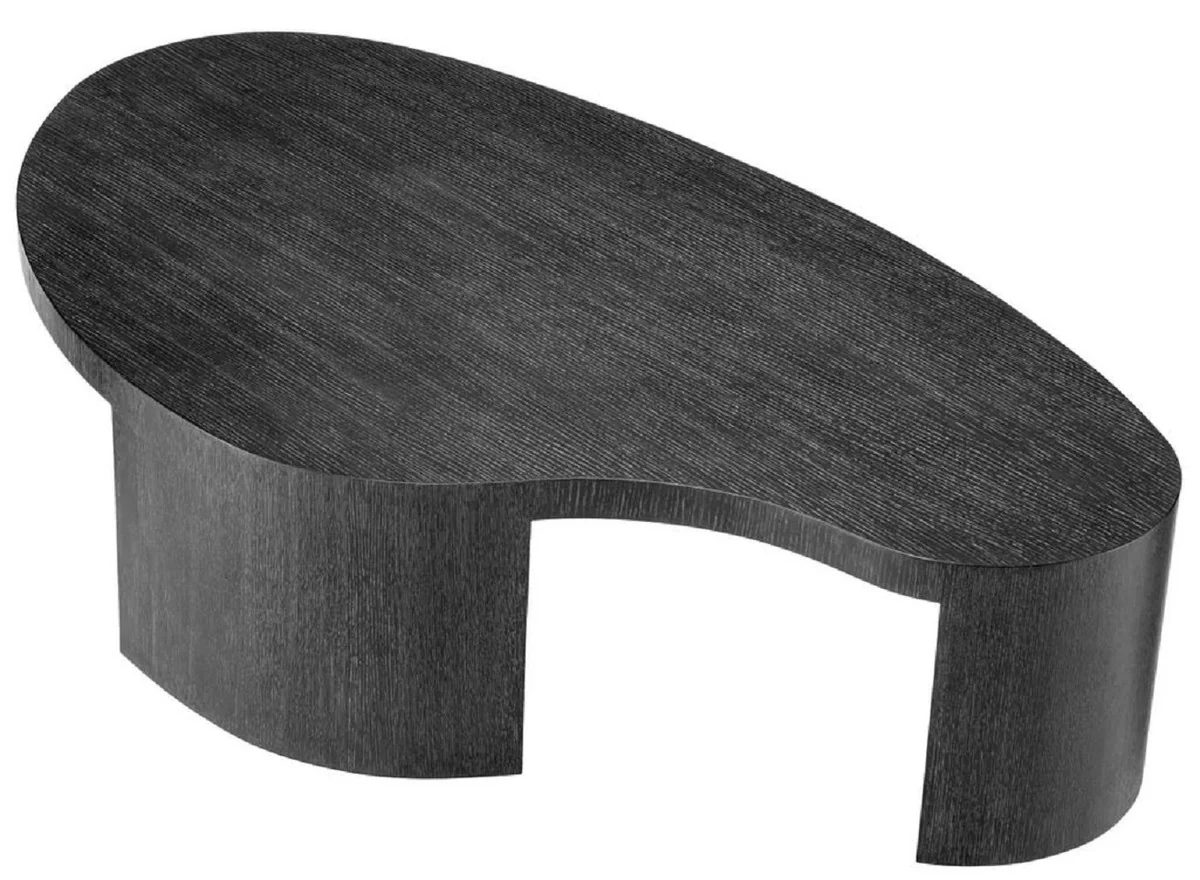 Casa Padrino mesa de centro de lujo negro gris 150 x 86 x A. 35 cm - Mesa de sal¨®n de lujo - Muebles de sal¨®n - Muebles de hotel - Calidad de lujo