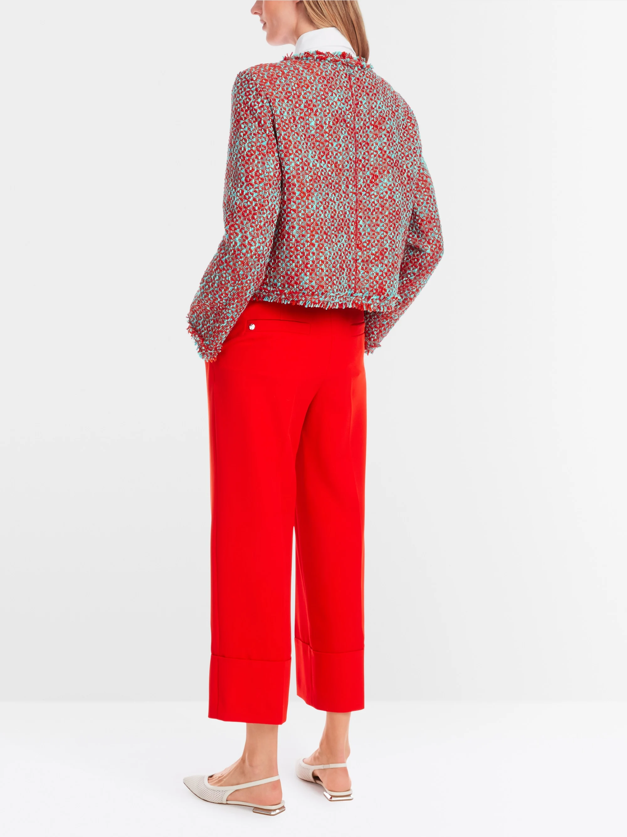 Marc-Cain Bolero in melé - 100% cotton