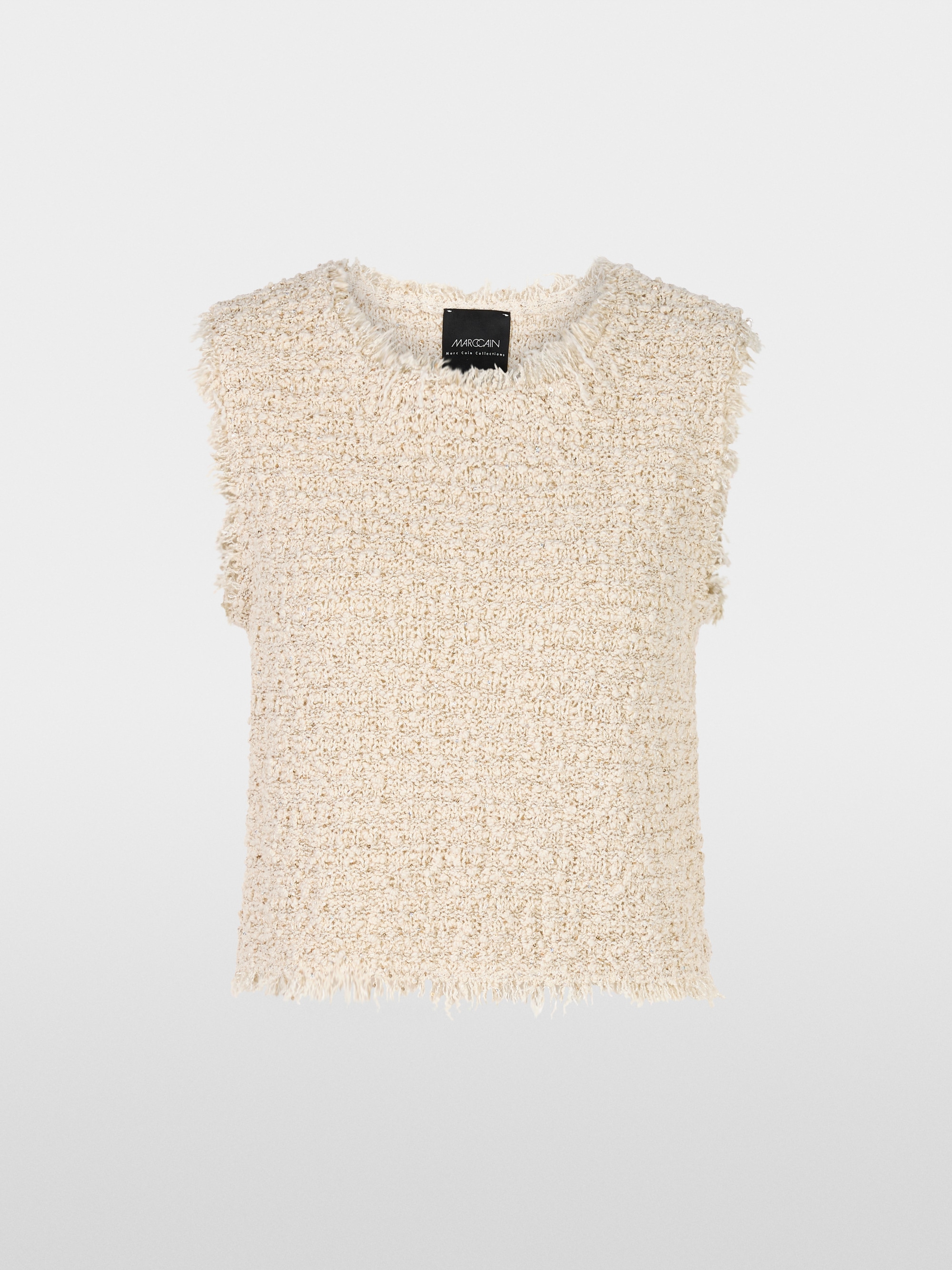 Marc-Cain Knitted in Germany sleeveless knit top