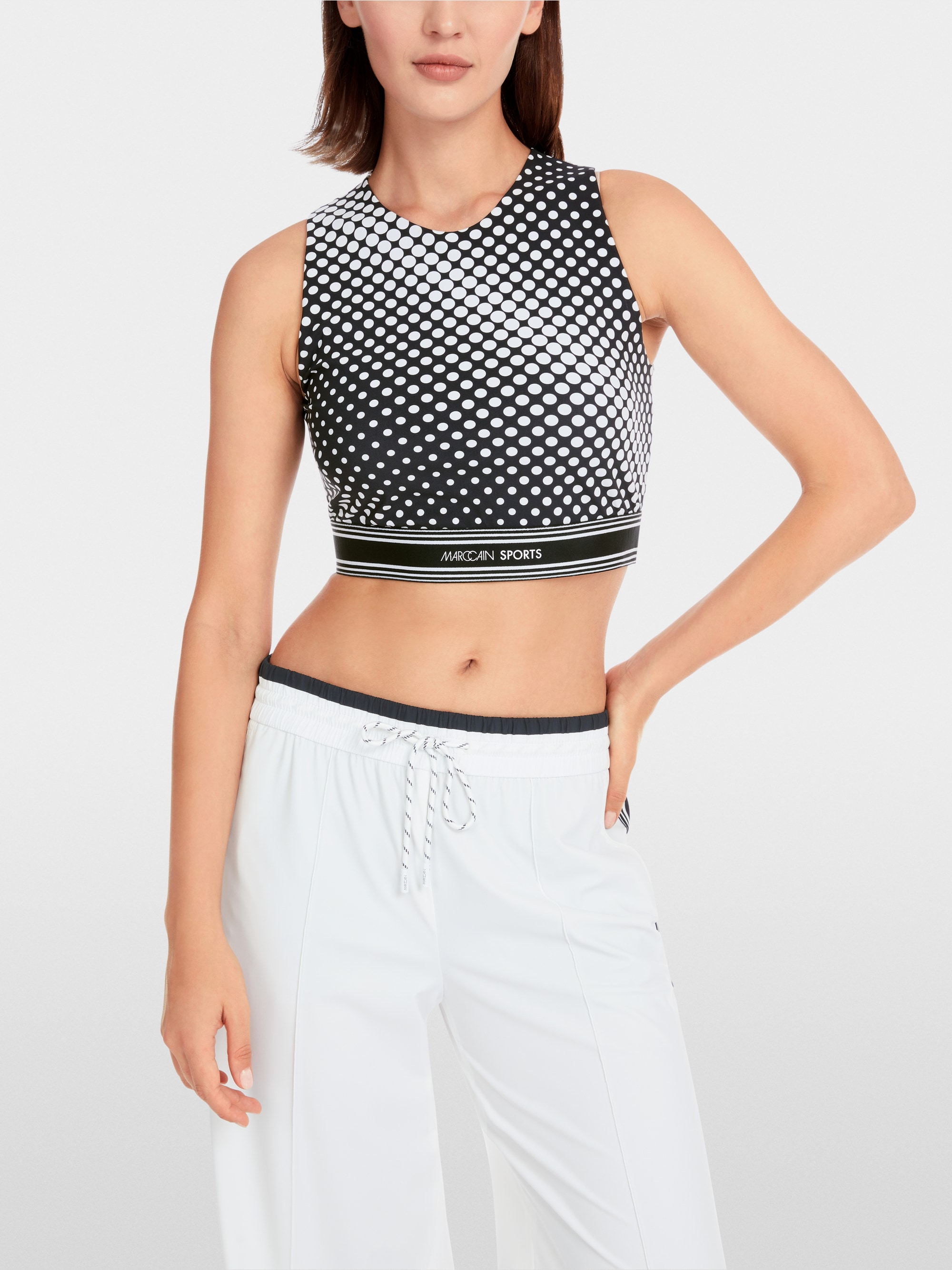 Marc-Cain Sporty top with graphic design