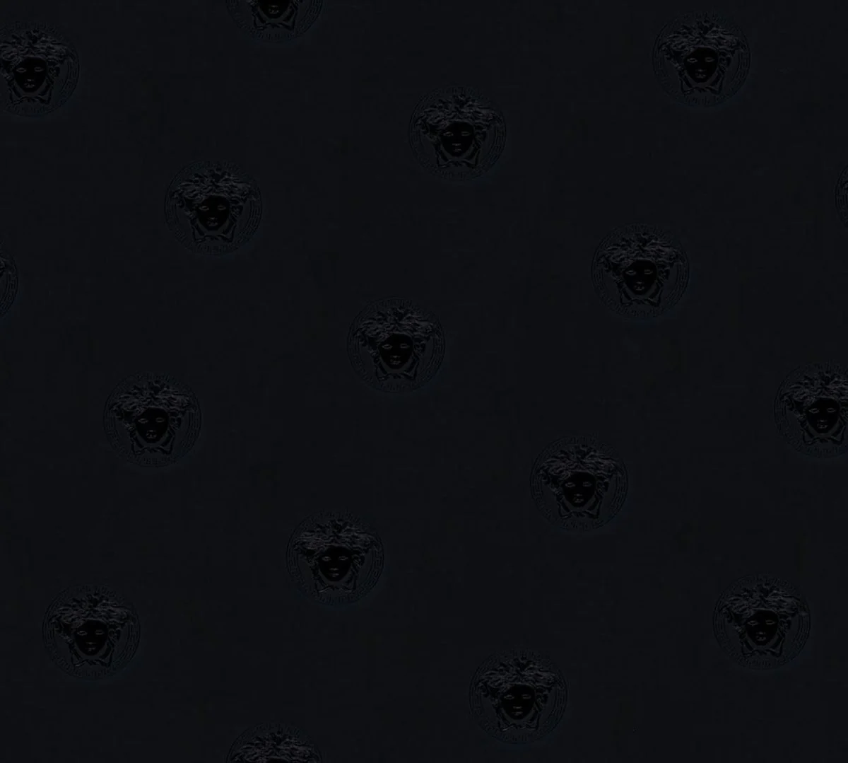 Papel pintado no tejido barroco diseñador Versace Vanitas 348622 negro - Papel Tapiz de Diseño - Accesorios Decorativos de Lujo