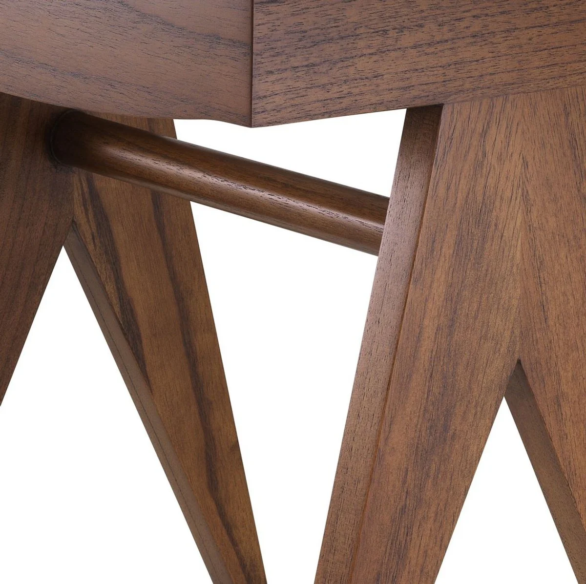 Casa Padrino taburete de lujo marr¨®n / natural 39 x 31,5 x A. 43 cm - Taburete de madera maciza con rat¨¢n tejido a mano - Muebles de Lujo